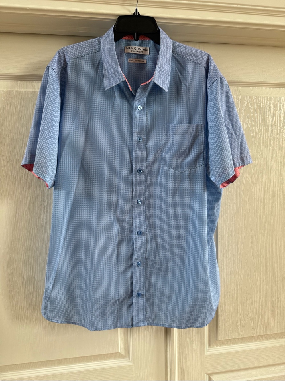 Nick Graham Short Sleeve Dress Shirt 2xl